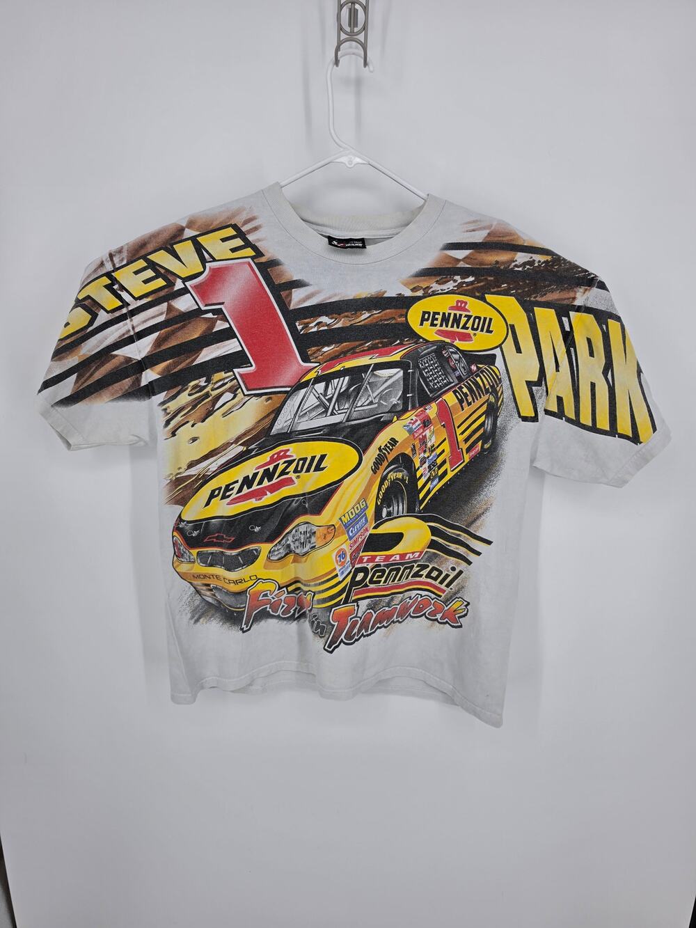 Chase tagged Nascar Steve Park mens L
